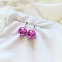 Image 4 of Disco ball earrings
