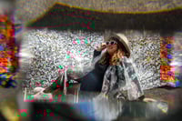 Image 3 of Dragonfly Sequin Kimono