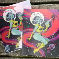 Image 1 of 8”x10” Space Babes In Ur Area Print