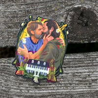 Image 1 of Bill and Frank Strawberry Vinyl Sticker