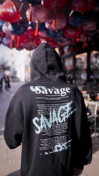 Image 1 of x KAOZ SAVAGE x OVERSIZED HOOD