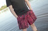 Image 1 of x KAOZ SHORTS - Liquify - rot SM01 x