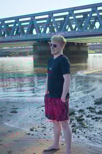 Image 2 of x KAOZ SHORTS - Liquify - rot SM01 x