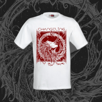 Image 3 of "Changeling" Vinyl ()white / red splattered) + T-Shirt BUNDLE