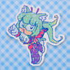 Caterina Sticker - Glitter Vinyl