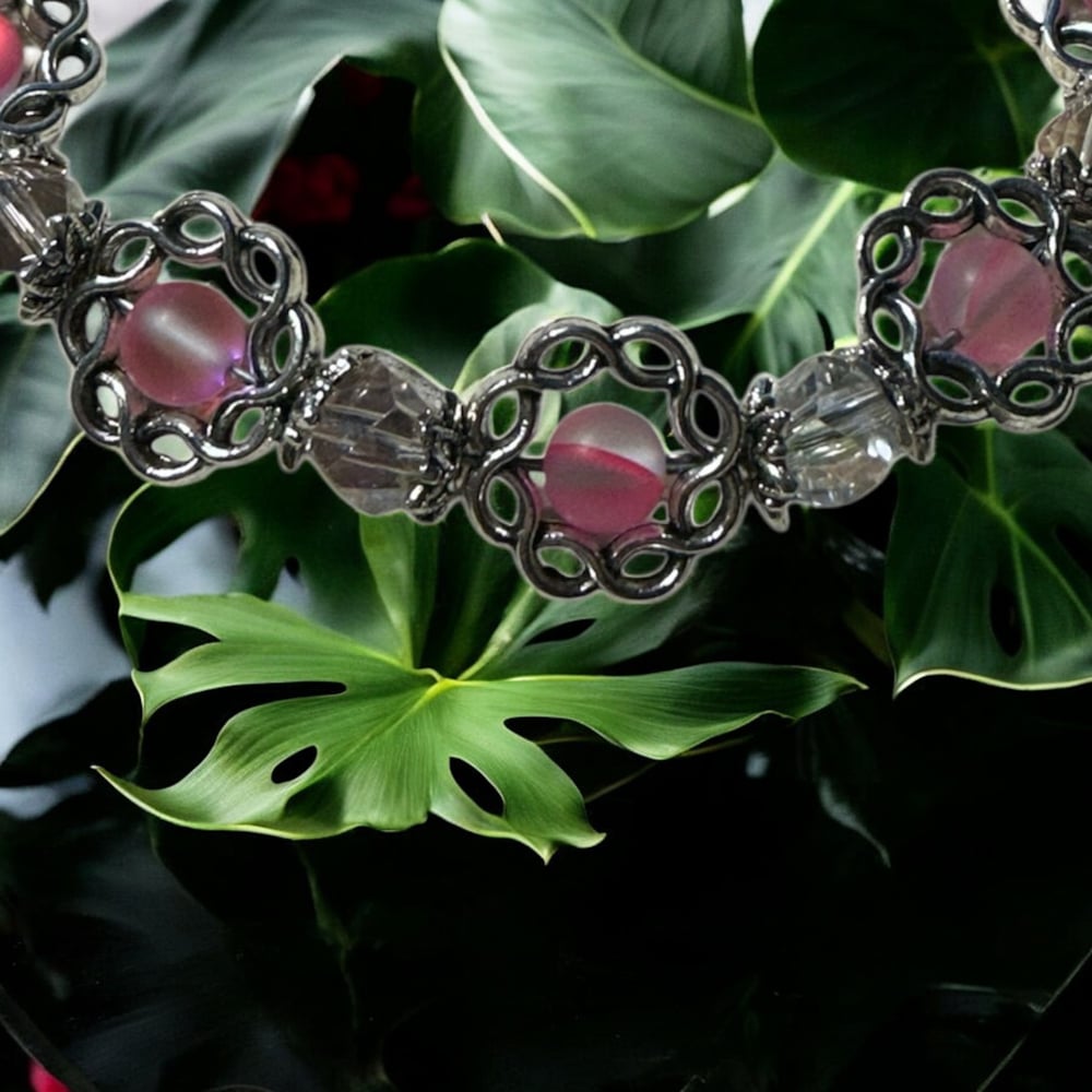Image of Silver Pendant Bracelet