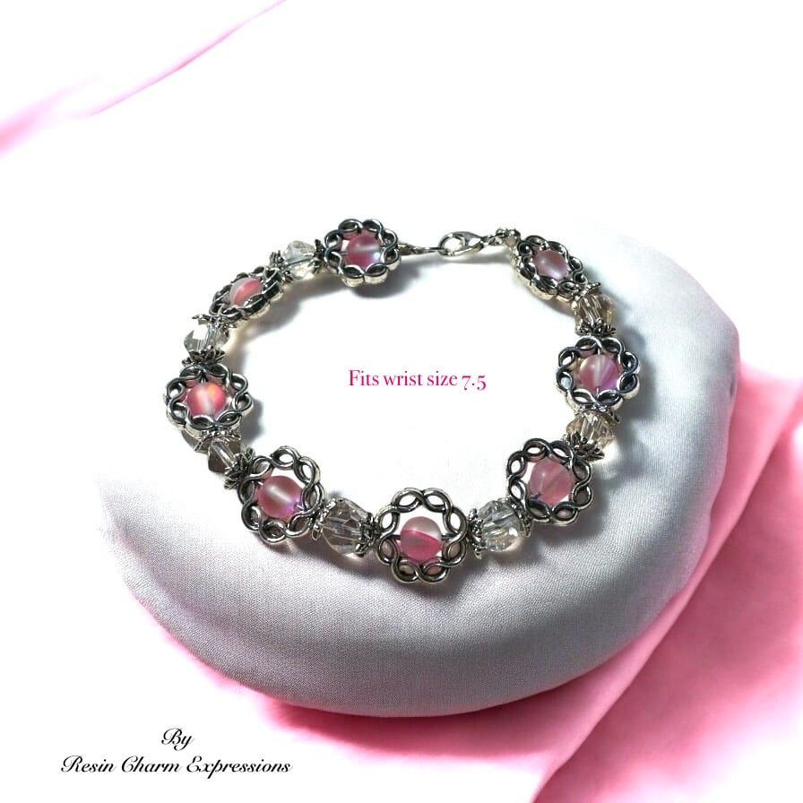 Image of Silver Pendant Bracelet