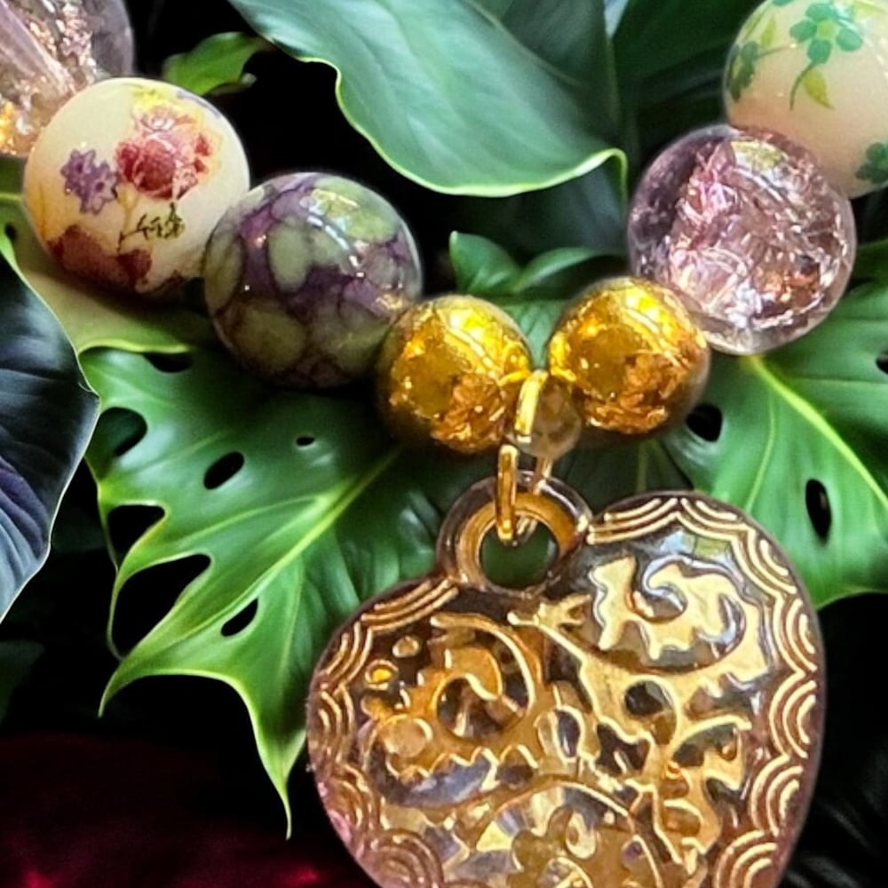 Image of Heart Charm Bracelet 