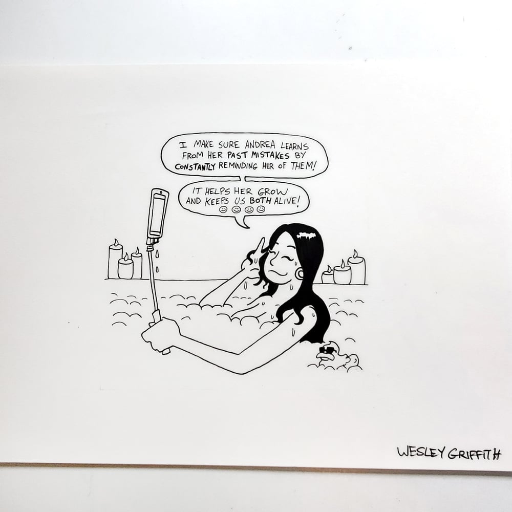 Grotesk #1 Original Art (The Influencer, six pages)