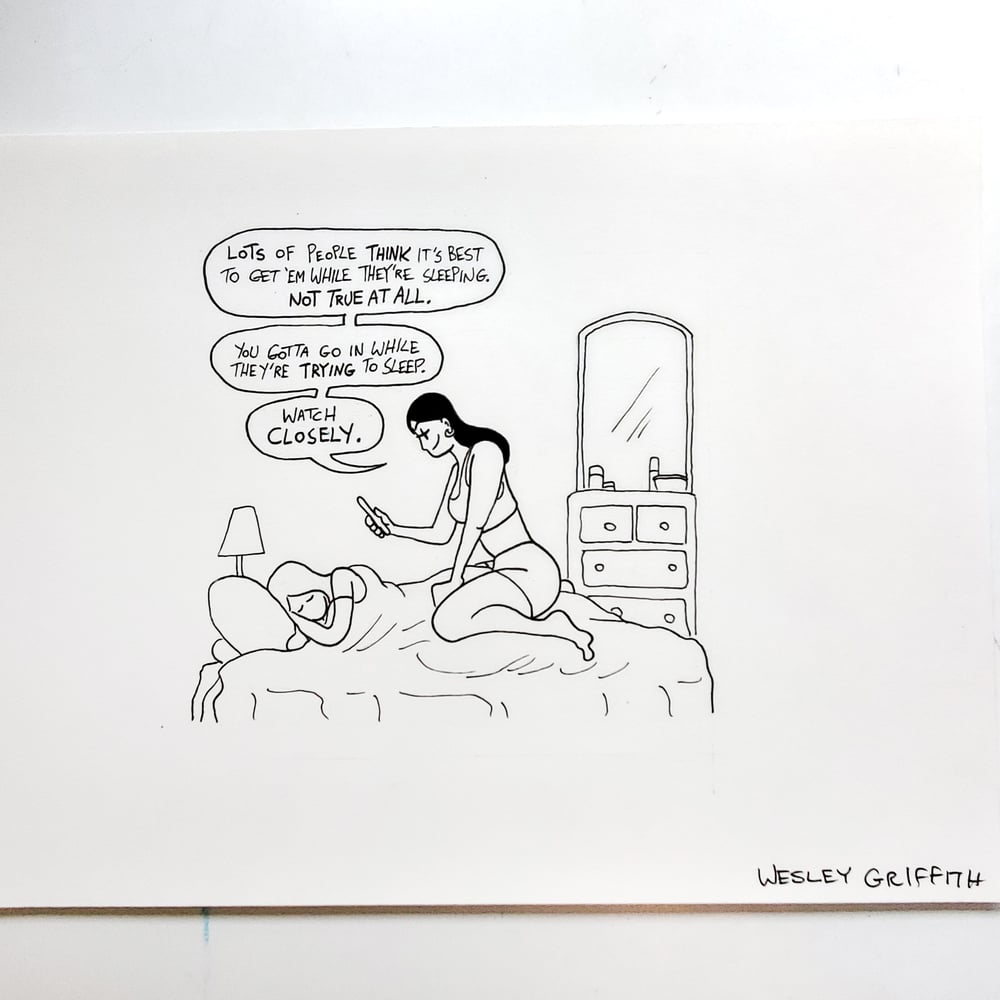 Grotesk #1 Original Art (The Influencer, six pages)