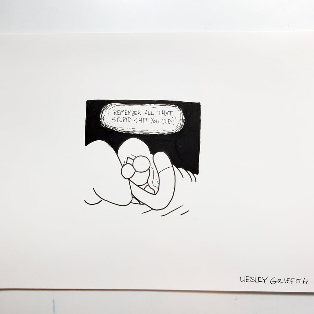 Grotesk #1 Original Art (The Influencer, six pages)