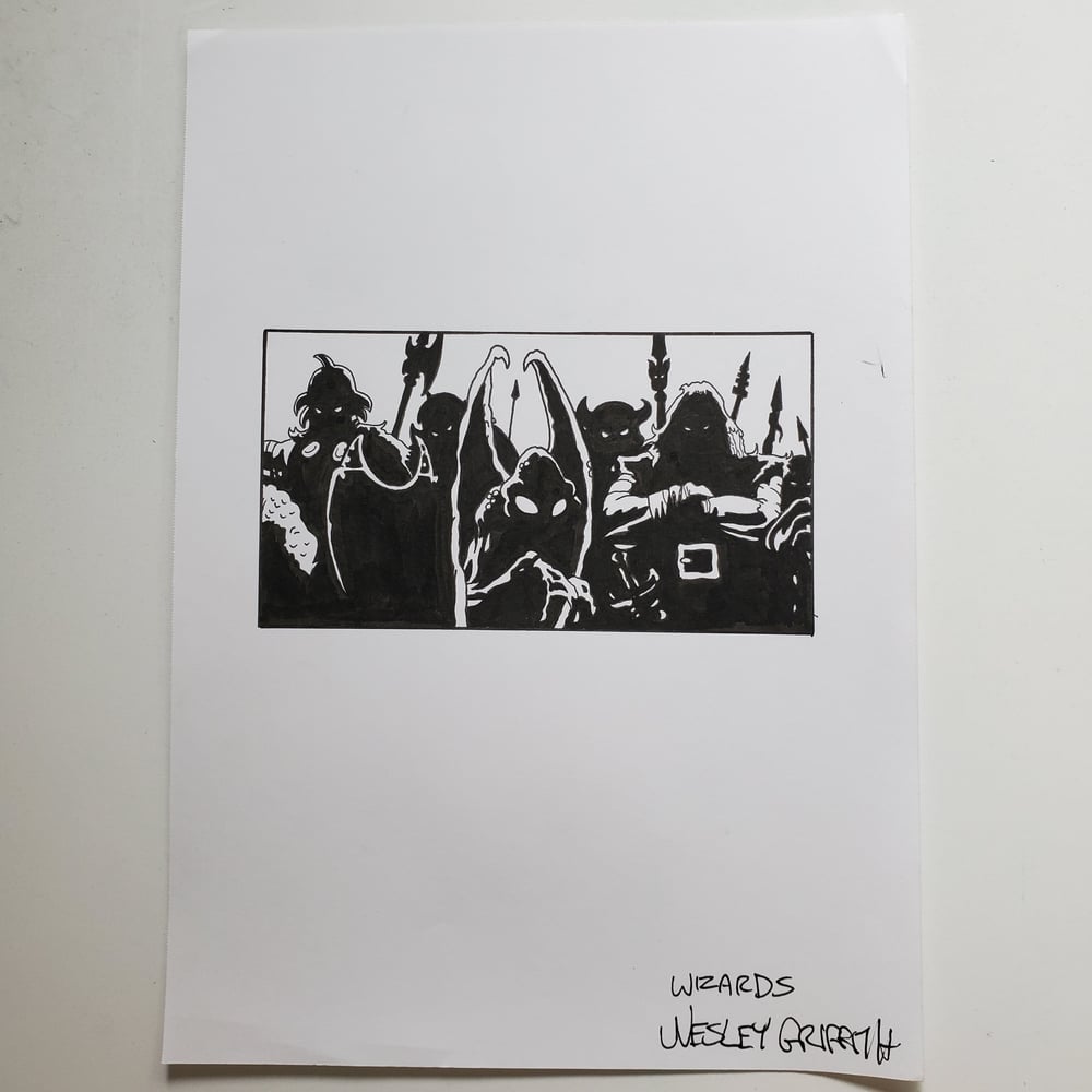 Wizards Original Art