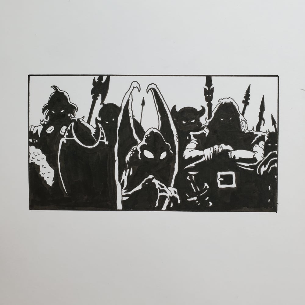 Wizards Original Art