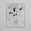 Space Ghost Original Art