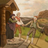 Avskjed ved trappen - tredje forsøk