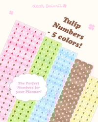 Dear daiarii - Tulip Numbers 