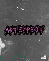 Apt Purple Goosbumps Sticker