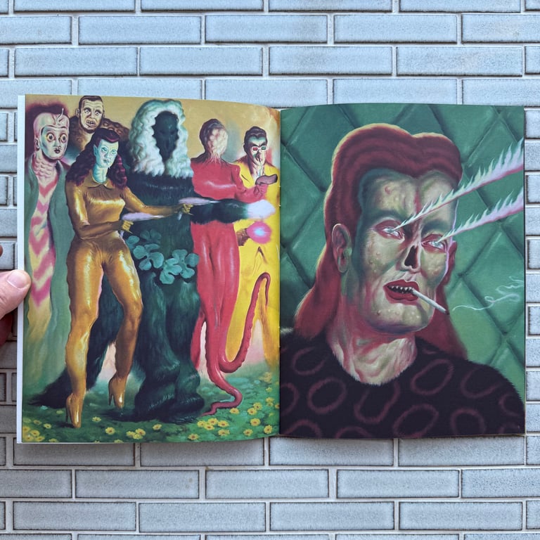 The Art Of... Series by Banzai Editions (Burns, Heshka, Kago, etc) w/POSTER Image 6