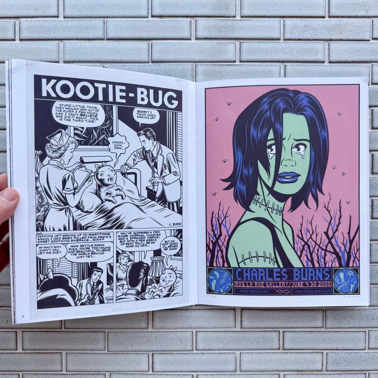 The Art Of... Series by Banzai Editions (Burns, Heshka, Kago, etc) w/POSTER Image 4