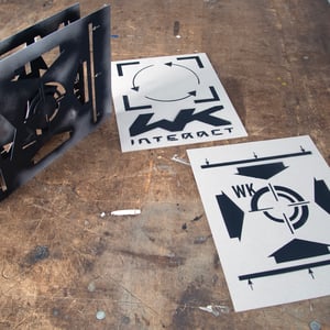 Image of WK - STENCIL