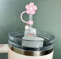 Image 5 of Floral Letter Straw Covers