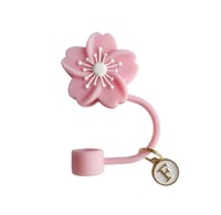 Image 10 of Floral Letter Straw Covers