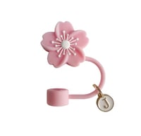 Image 14 of Floral Letter Straw Covers