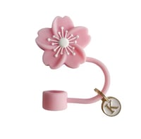 Image 15 of Floral Letter Straw Covers