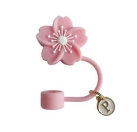 Image 19 of Floral Letter Straw Covers
