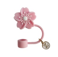 Image 23 of Floral Letter Straw Covers