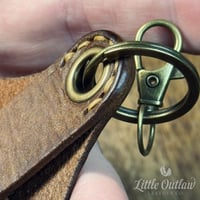 Image 6 of Build Your Own Cow Tag Wallet - Choose Leather & Stitching Colors!
