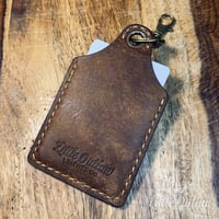 Image 7 of Build Your Own Cow Tag Wallet - Choose Leather & Stitching Colors!