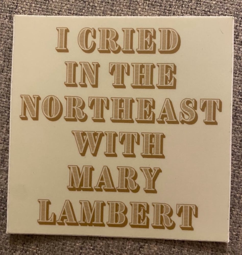 Image of Crying in the NE Sticker