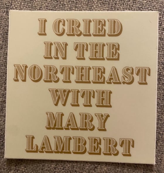 Image of Crying in the NE Sticker
