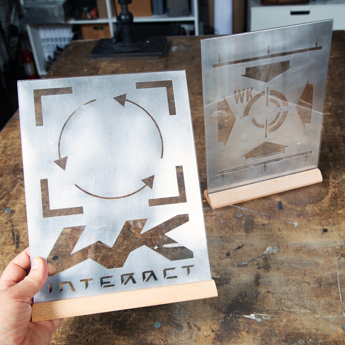 Image of WK - STENCIL