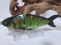 Image 2 of JC Glide Baits V- Notch  Chrome Perch V6