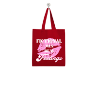 Image 1 of Fictional Men, Real Feelings Tote
