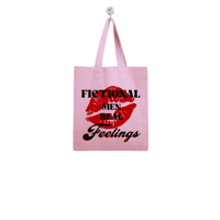 Image 2 of Fictional Men, Real Feelings Tote