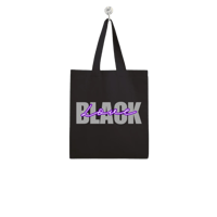 Image 1 of Black Love Tote