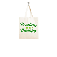 Image 2 of Reading Is My Therapy Tote