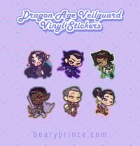 Dragon Age Veilguard Vinyl Stickers