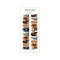 Image 2 of CHRIS BROWN BREEZY BOWL BROWN BANDANA NAIL DECALS 