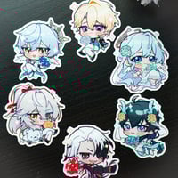 Image 1 of Honkai Star Rail Wedding Sticker Set A