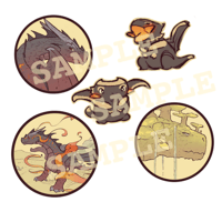 "Dragology" Stickers