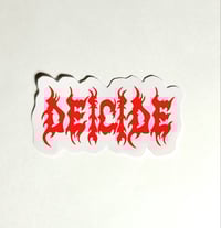 Image 1 of Deicide Band Logo Matte Vinyl Sticker