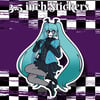 Copia X Hatsune Miku Ghost-Inspired Sticker