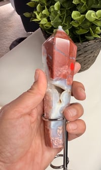 Image 1 of PINK AGATE SCEPTRE