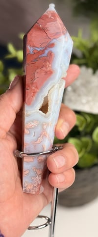 Image 3 of PINK AGATE SCEPTRE