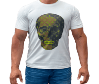 Image 1 of LV Neon Green Skull Monogram 