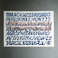 Image 1 of Ghost Letters Practice Sheet